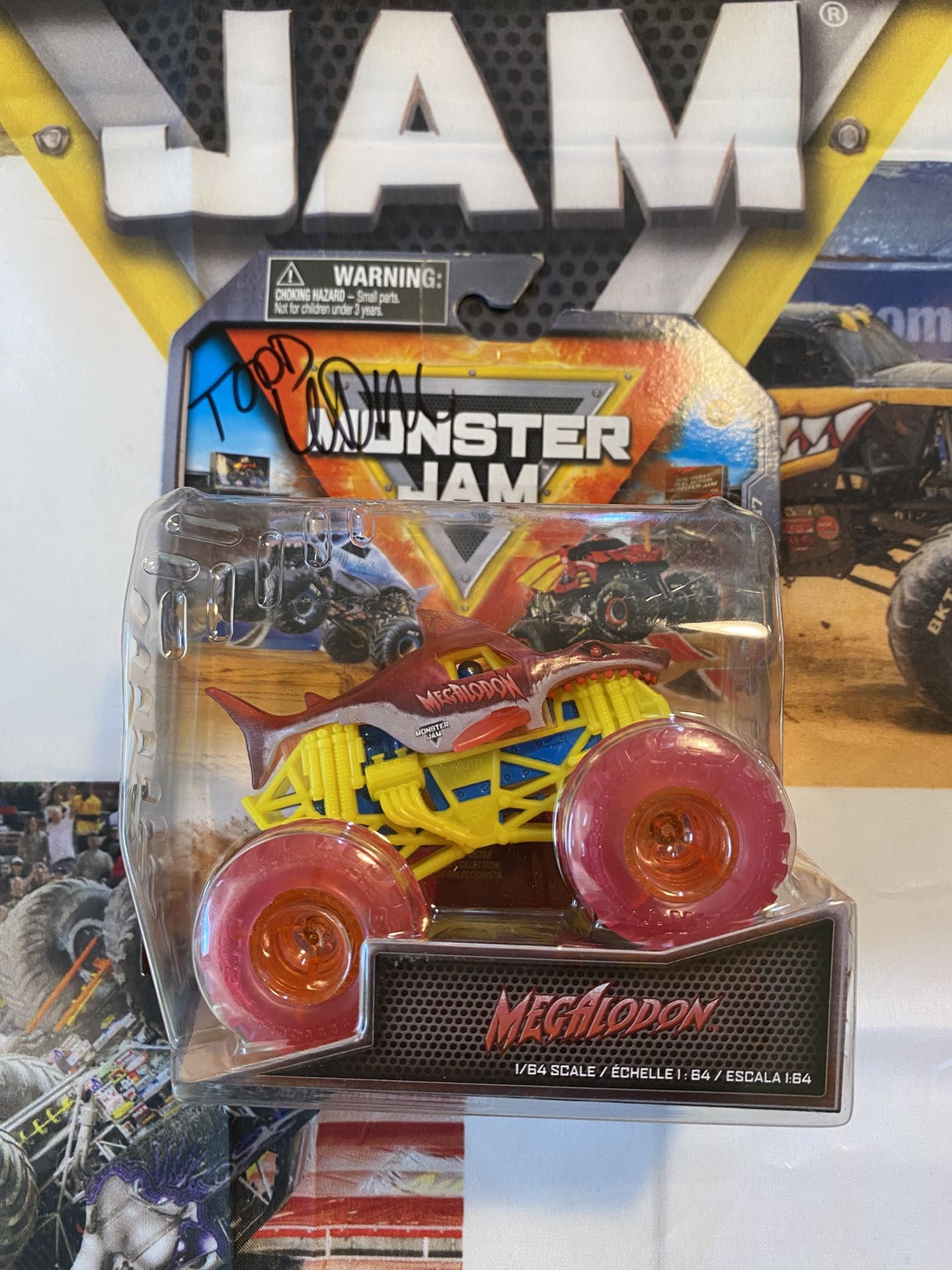 Monster Jam Megalodon ( Signed By Driver )