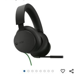 Xbox Wired Headset Used In Box