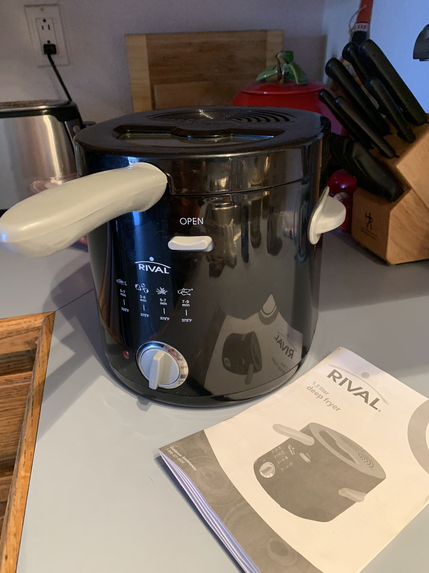 Rival Deep Fryer 1.5 Liter