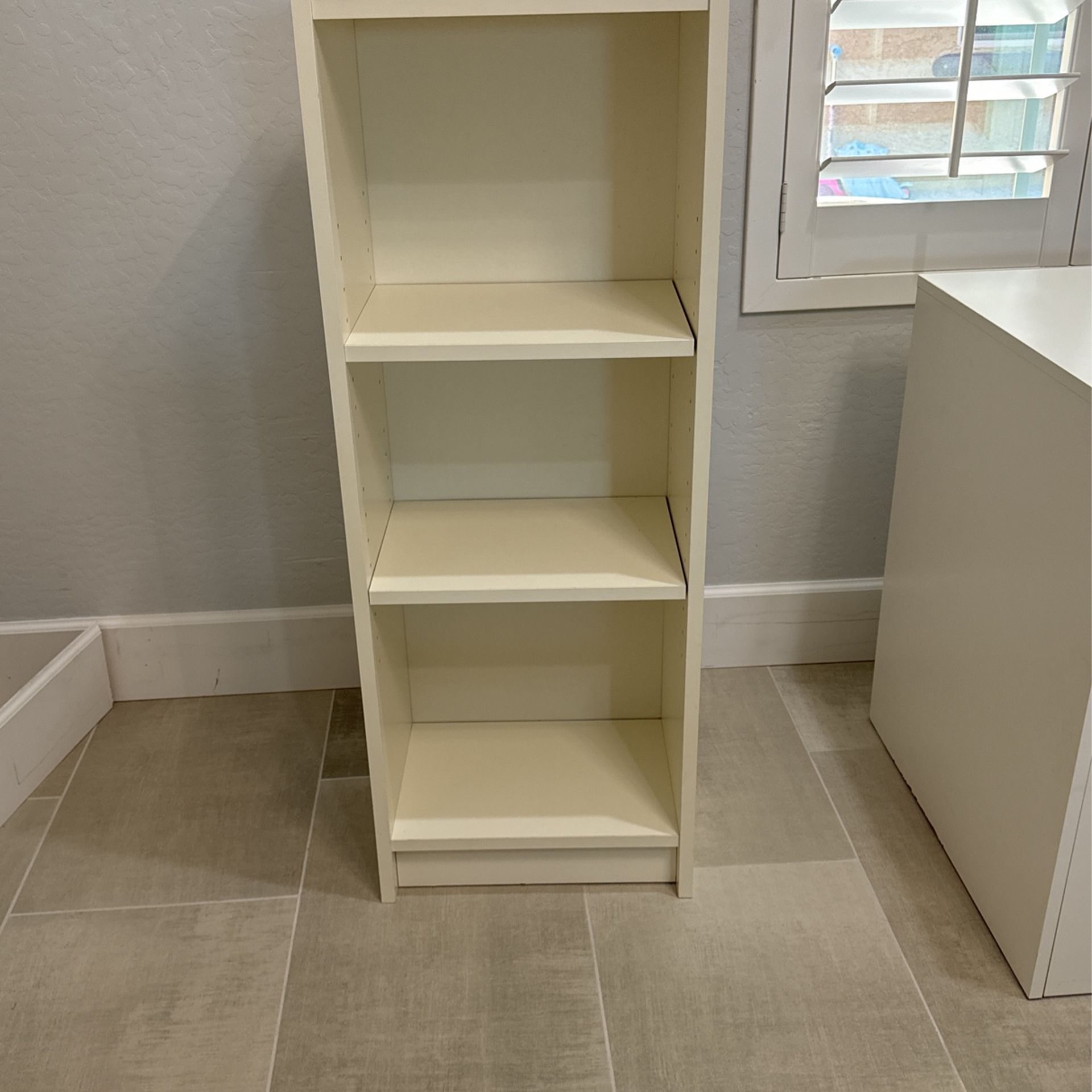 White Bookshelf