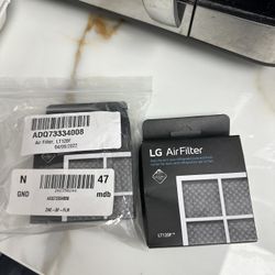 2 LG air filter