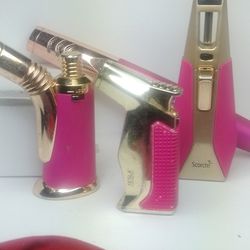 X 4 Scorch And Tesla Jet Flame Refillable Torch Lighters