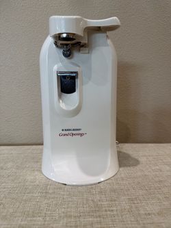 Black & Decker Grand Openings Electric Can Opener