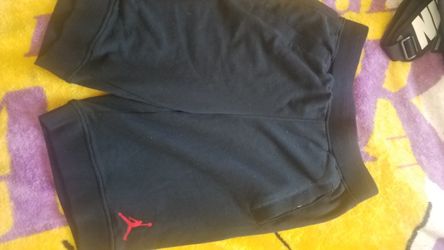 Jordan sweats and Adidas zx flux size 11.5