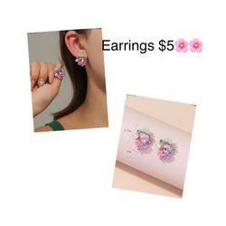 New Beautiful Fashion Earrings ❤️❤️❤️firm Price 