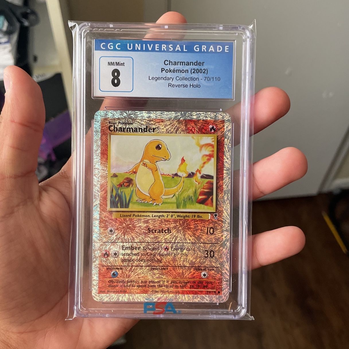 2002 charmander pokemon card Autographed Vintage 1st Gen Charmander Card main image 0