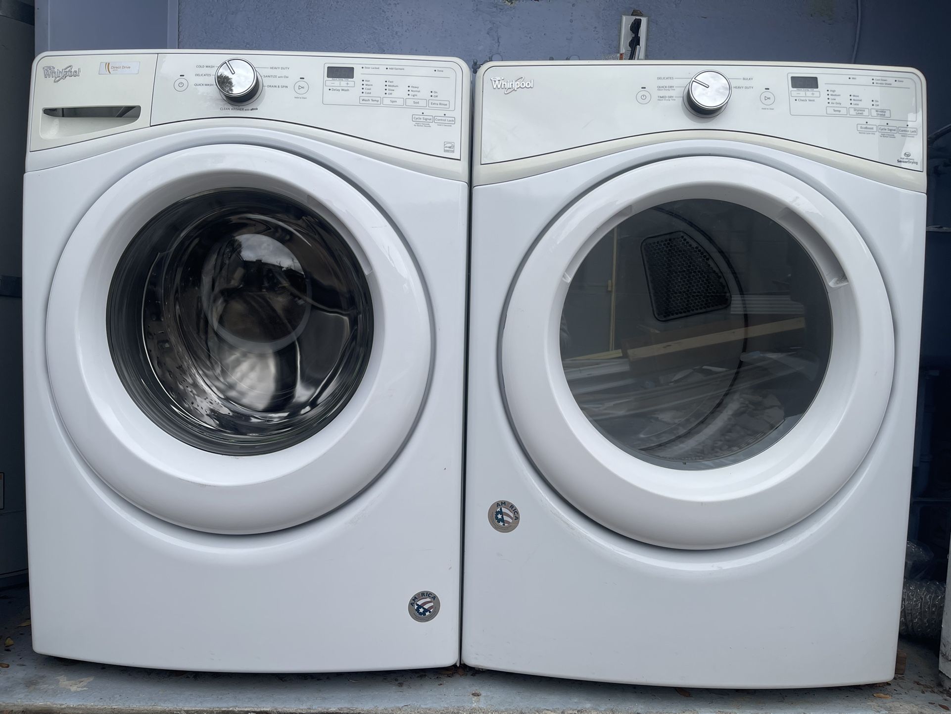 Whirlpool Washer and Dryer
