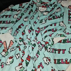 Hello Kitty Christmas Robe 