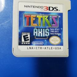 TETRIS AXIS Nintendo 3DS
