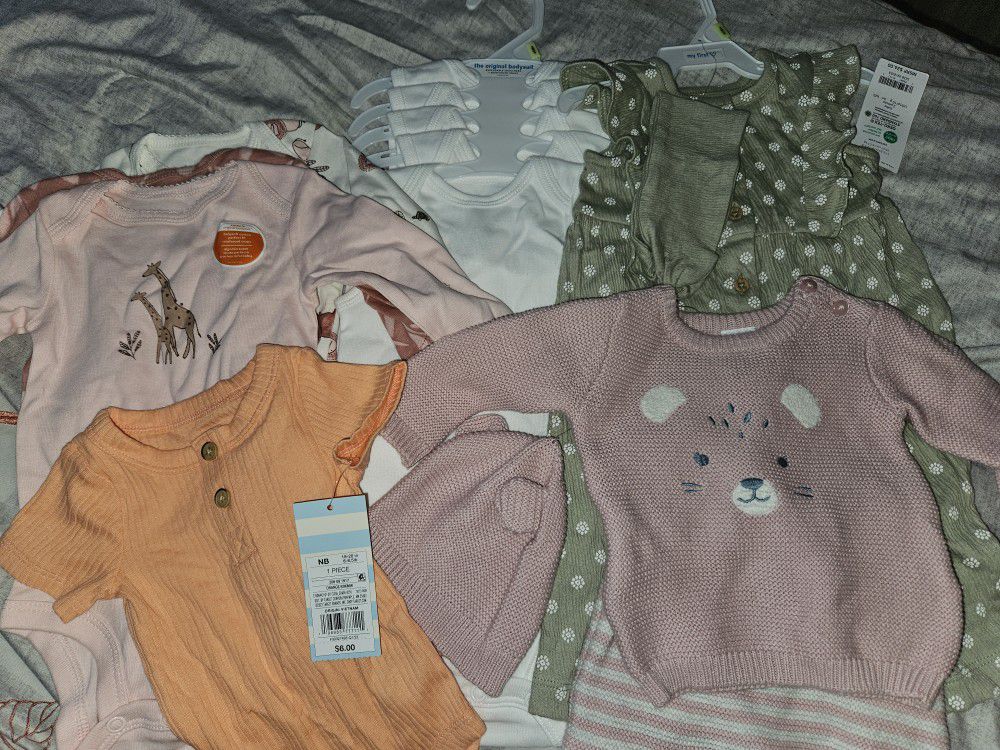 Newborn-3/6 Months Baby Clothes 