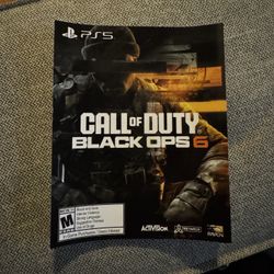 PS5 Call of Duty Black Ops 6