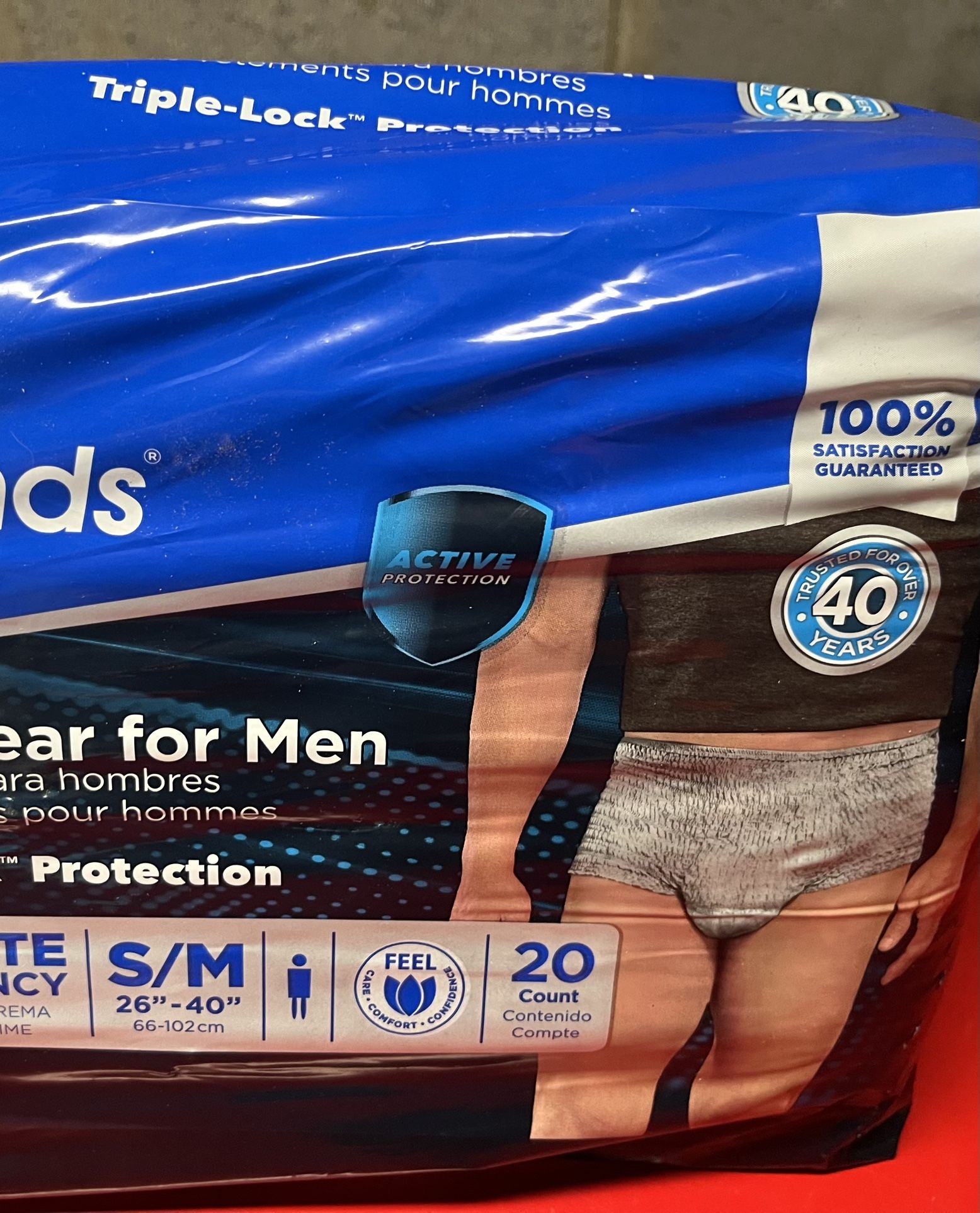 Men’s Incontinence briefs