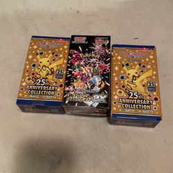 Japanese Pokémon Boxes