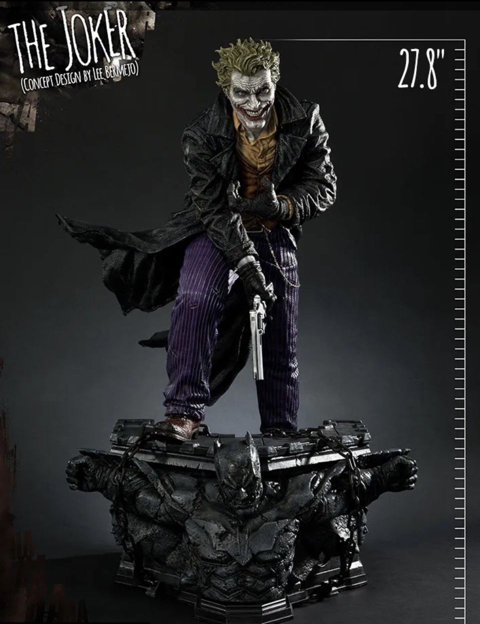 SIDESHOW COLLECTIBLES/PRIME 1 STUDIOS JOKER LEE BERMEJO STATUE