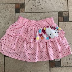 Like New Hello Kitty Skirt Size 7/8