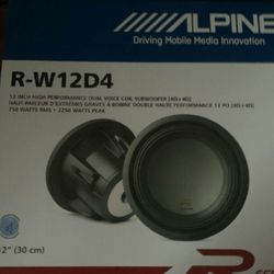 Alpine Type R 12 Brand New Sub Subwoofer
