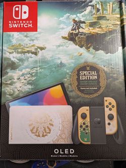 Nintendo Switch OLED Zelda Tears of the Kingdom Special Edition