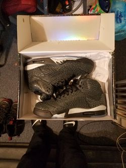 Jordan 3 lab 5 like new size 8 $160!