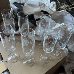 7 Copas Para Vino Son De Cristal De Princes House