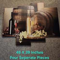 Wine Themed Wall Art 
