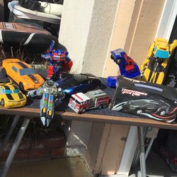 Transformers action figures