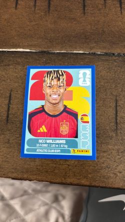 Blue crome world cup 2026 Nico Williams