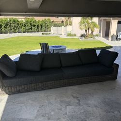 Restoration Hardware Outdoor Sofa 