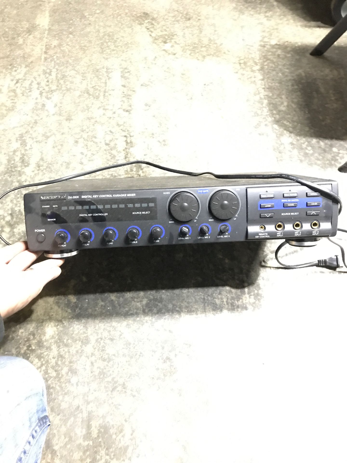 Vocopro karaoke mixer