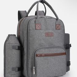 Allcamp Picnic Backpack 4 Person with Blanket Insulated Waterproof Cooler