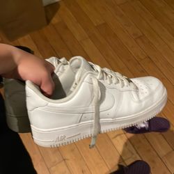 Nike Air Force ones size 9 men’s
