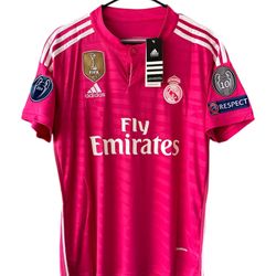 Real Madrid Cristiano Ronaldo Soccer Jersey Pink