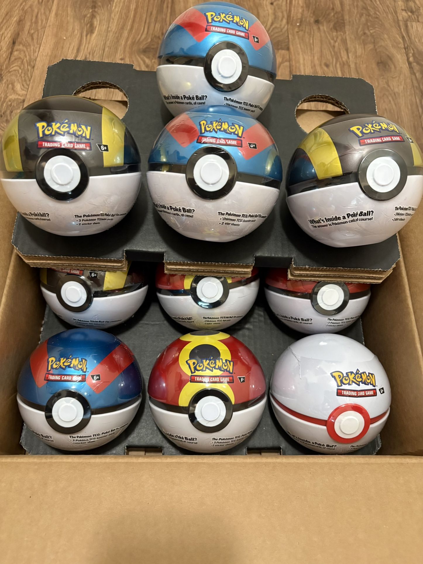 Poke Ball Tin Display Pokemon
