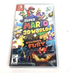 Nintendo Switch Super Mario 3D World + Bowser’s Fury Video Game 