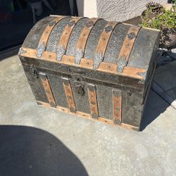 Antique Steamer Chest