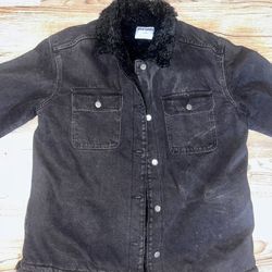Old Navy Women’s Black Sherpa Jacket 