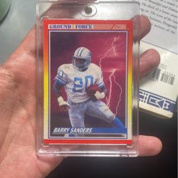 Barry Sanders 1990 Card