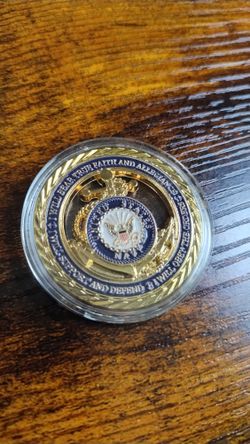 Navy Veteran Appreciation Commemorative Coin 