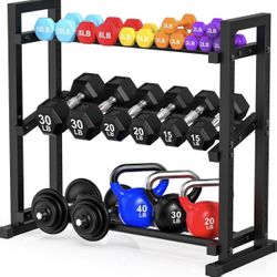 3-Tier Adjustable Dumbbell Rack X (352)