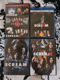 Scream 1-6 DVD bundle