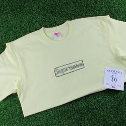 Supreme x Kaws Box Logo Tee T-Shirt Sz Medium