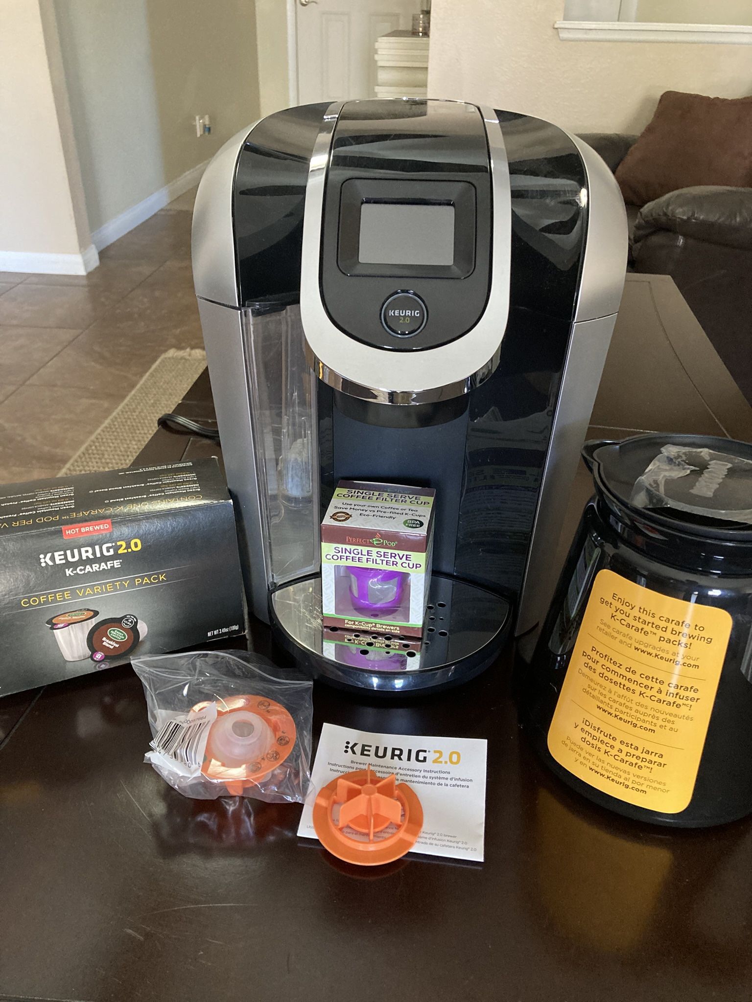 Keurig 2.0 K400 Coffee Brewing System with Carafe is a coffee maker (warm Springs And Green Valley)