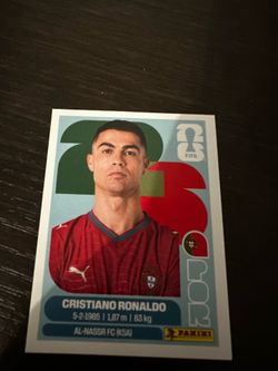Ronaldo Panini sticker World Cup 26