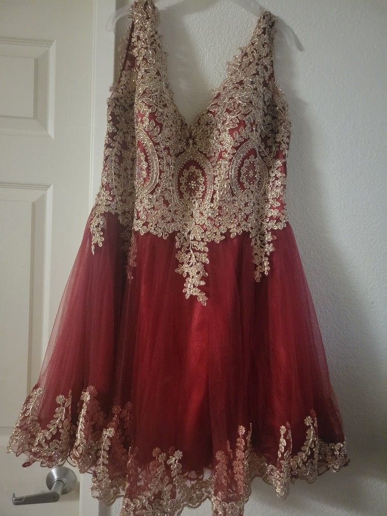 Red Party Dress
