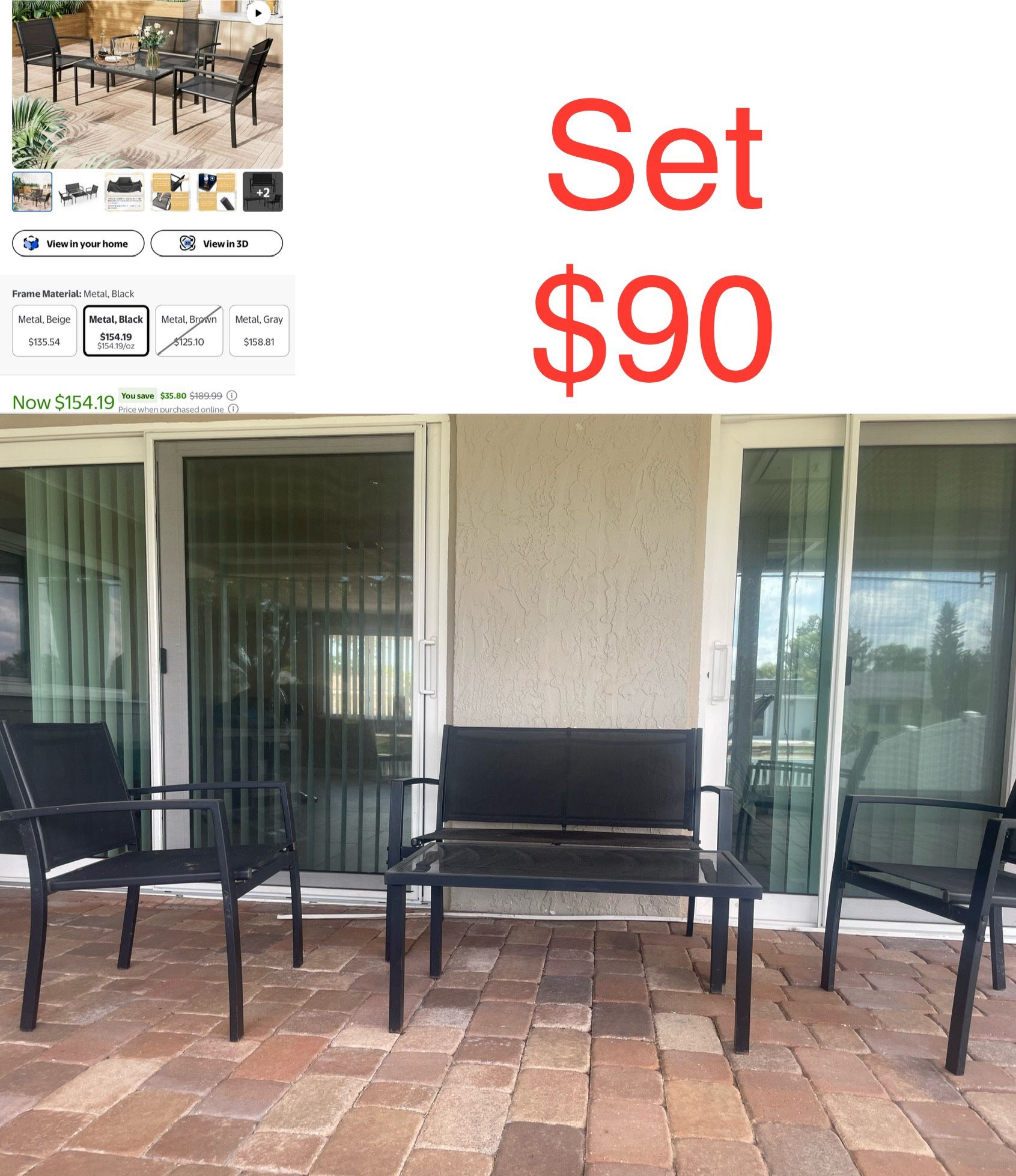 Patio Set