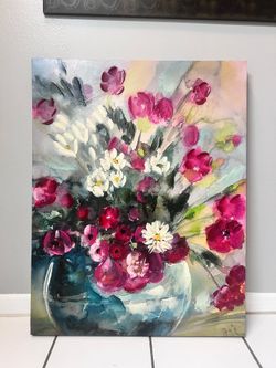 Cuadro wild flowers bouquet
