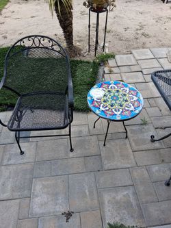 Mosaic table