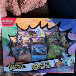 Ascended Heroes Deluxe Pin Collection First Partners Pokemon