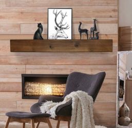 wood  Rustic Fireplace Shelf Mantel 36”/48”72”
