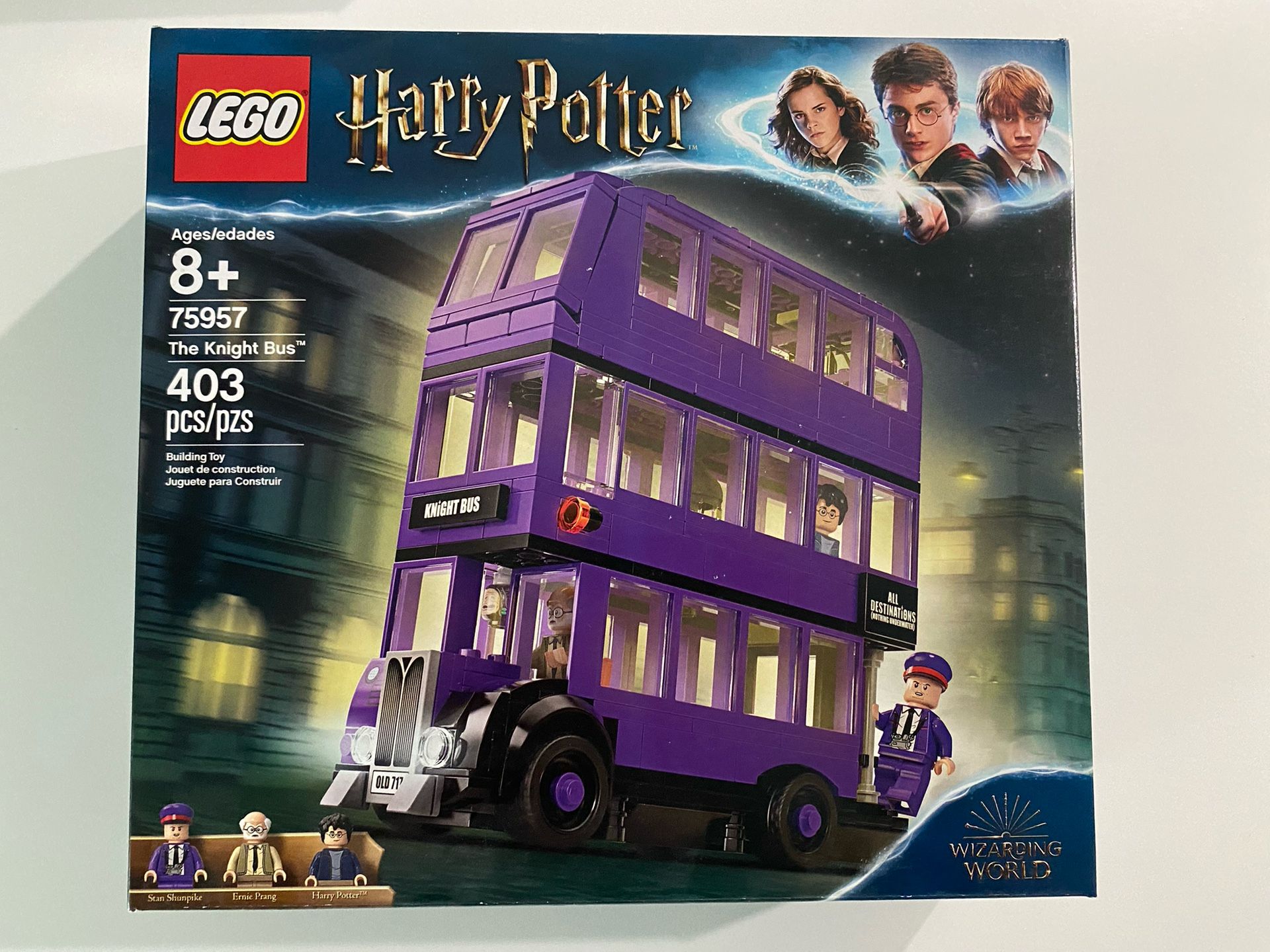 LEGO Harry Potter and The Prisoner of Azkaban Knight Bus 75957 . New!