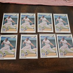 Detroit Tigers Cecil Fielder 14 Baseball Cards Lot 